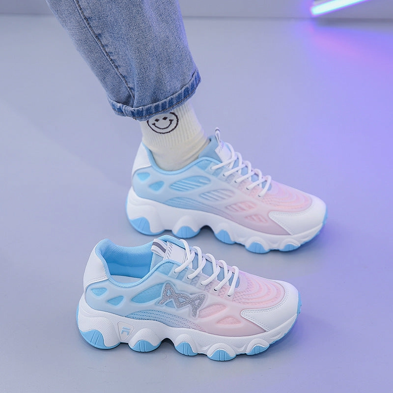 Merrell Composite Toe Hiking Boots Spring New Breathable Daddy Shoes Female Student Platform Sport | Brodtica.com