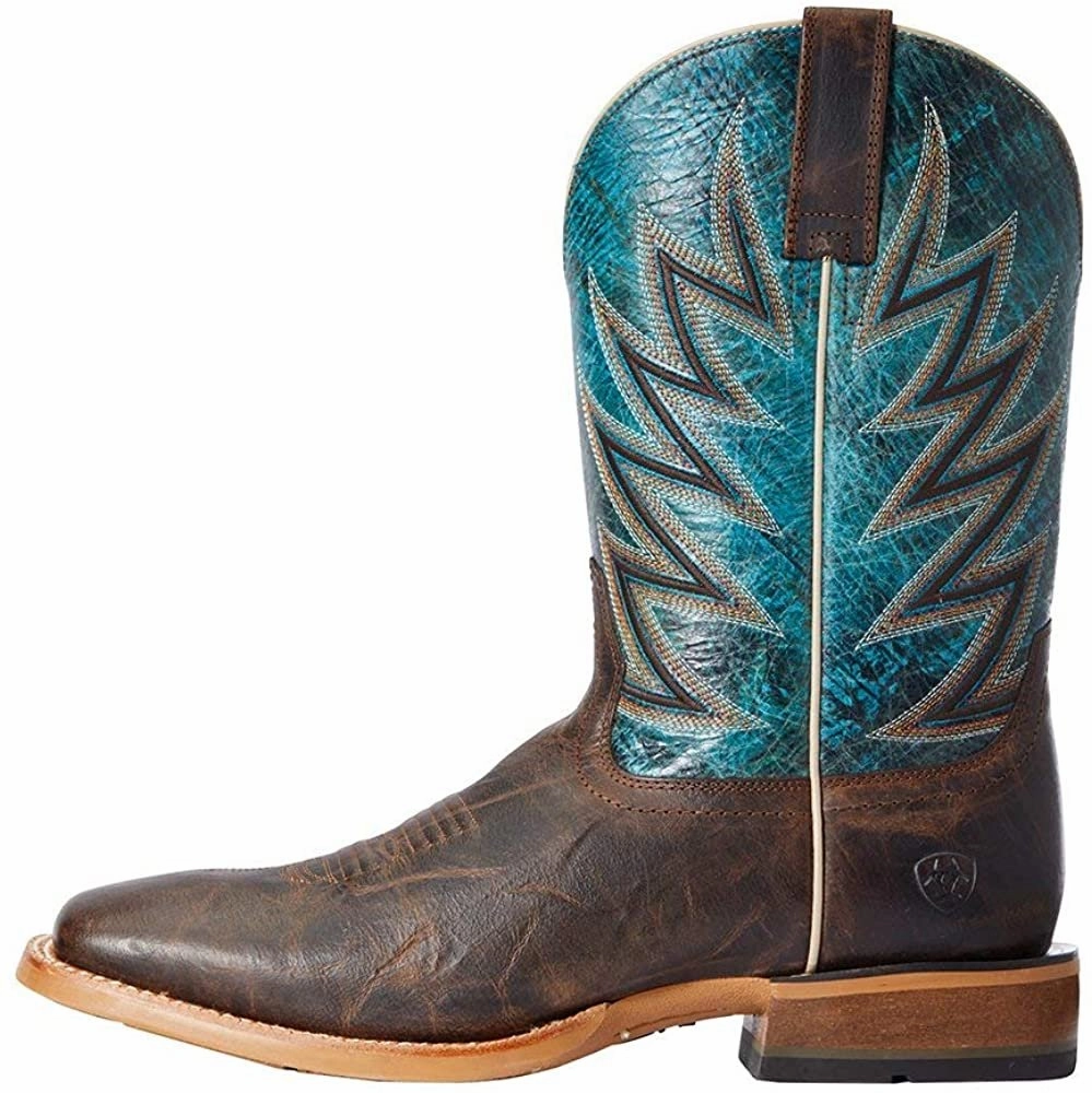 Ariat Men's Challenger Western Boot, Stout Brown, 9D Adidas Tennis Classic Shoes