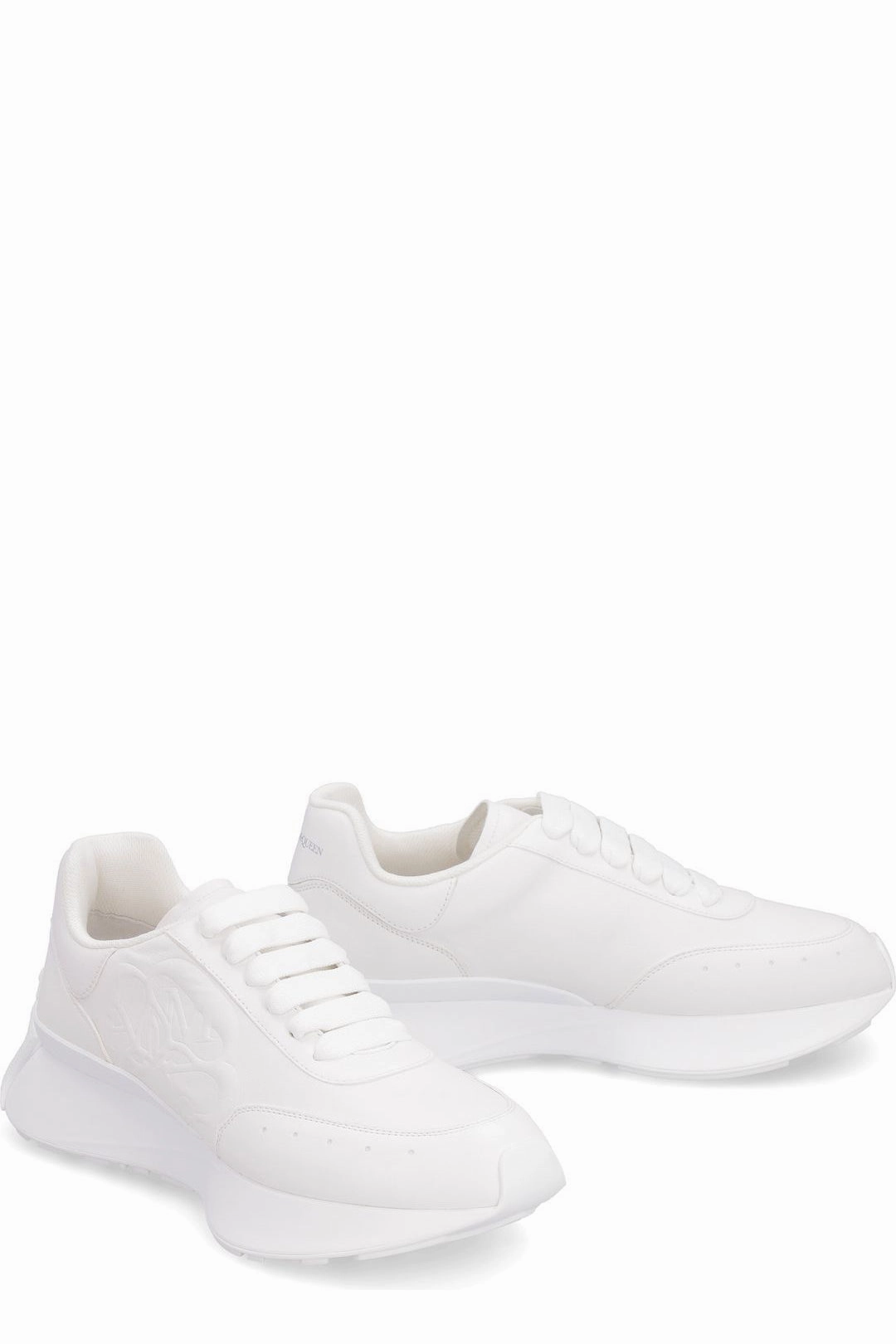 Reef Sneakers Alexander McQueen Court Logo Embossed Sneakers