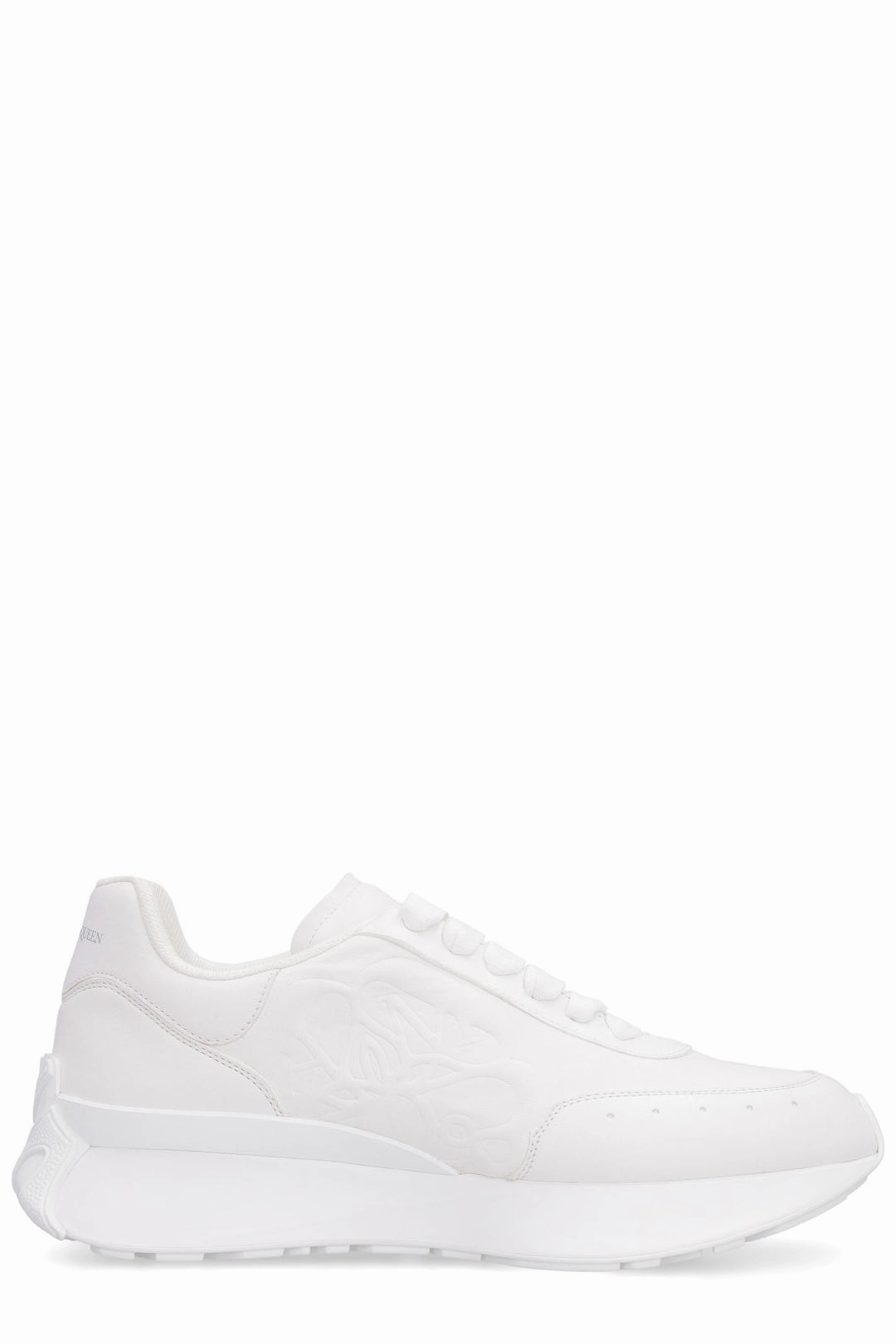 Alexander McQueen Court Logo Embossed Sneakers Lane Bryant Sneakers