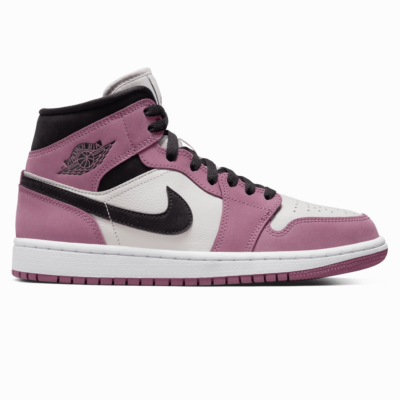 Air Jordan 1 Mid SE WMNS 'Berry Pink' Asics Solution Speed Flytefoam 3 Tennis Shoes
