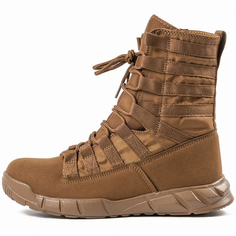 Hiking Desert Solid Color Portable Men Ankle Boots Winter Boots For Sale