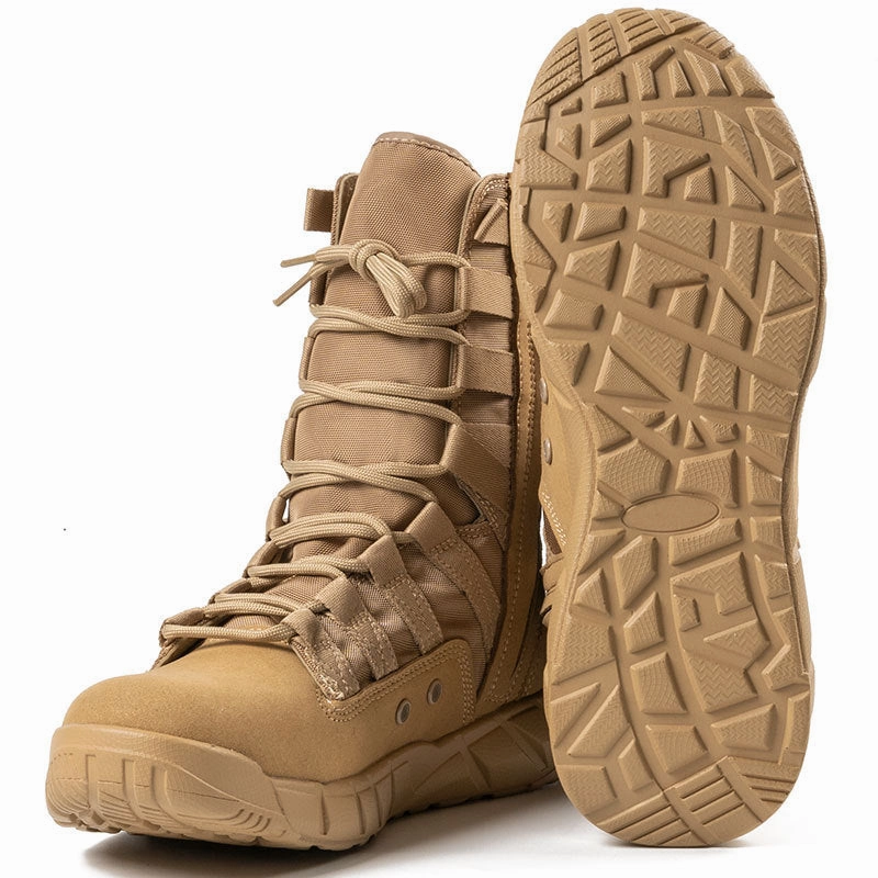 Hiking Desert Solid Color Portable Men Ankle Boots Burton Step On Boots