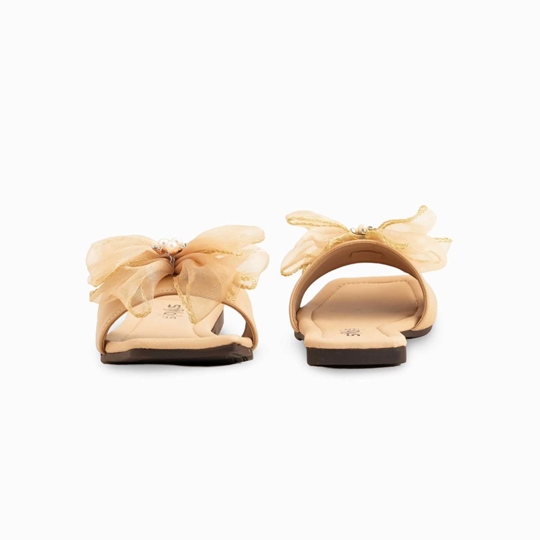 Beige Casual Slipper For Ladies Cl2032 Sparta Slippers