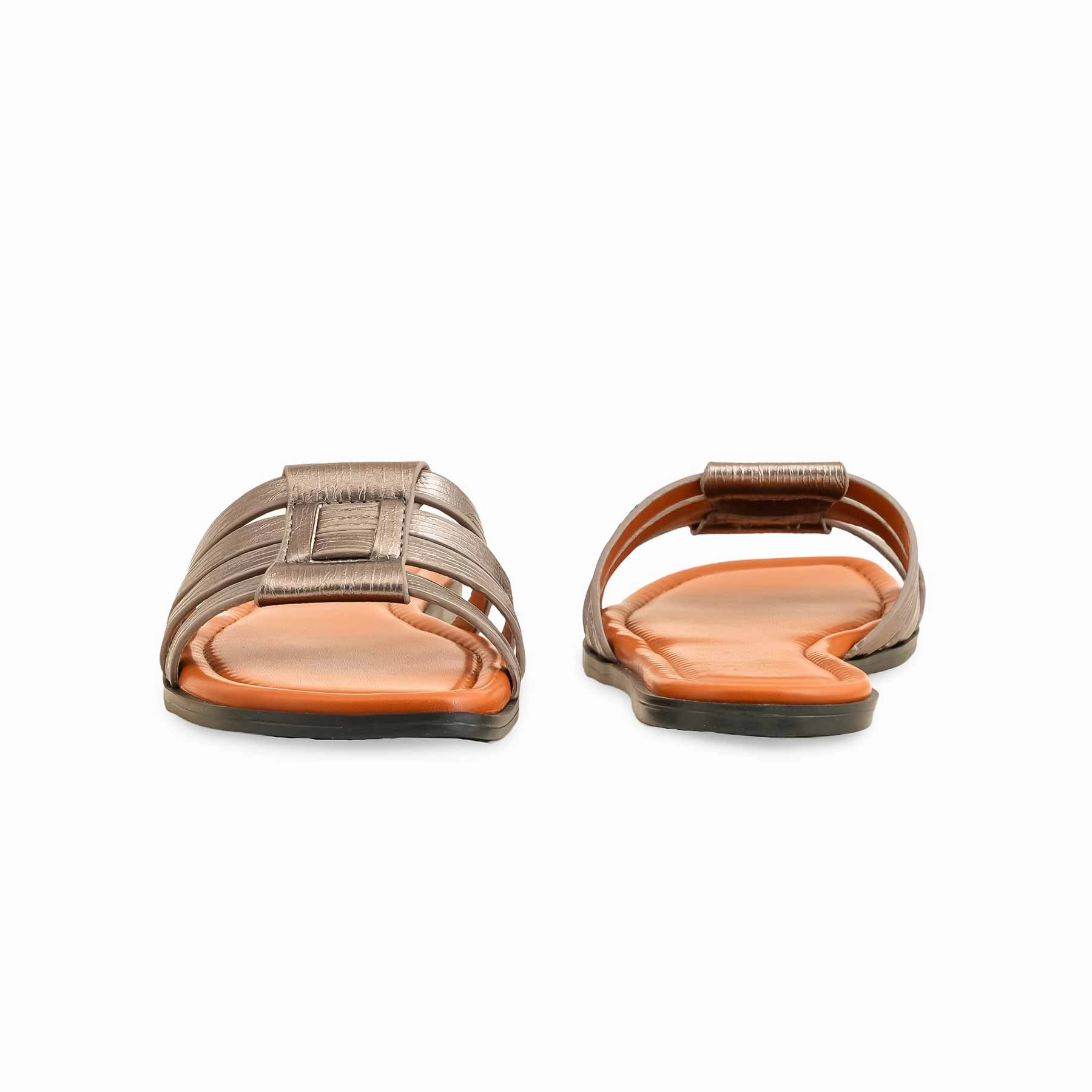 Grey Formal Women Slipper FR8332 Fuzzy Bedroom Slippers