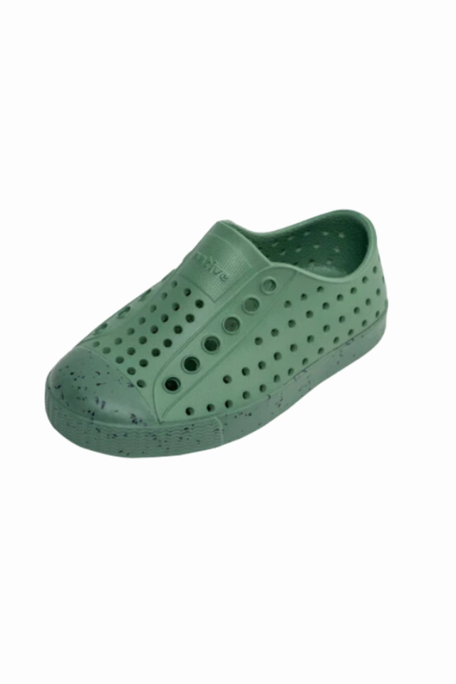 Native Jefferson Bloom Child - Ivy Green/Jiffy Speckles Puma Retro Tennis Shoes