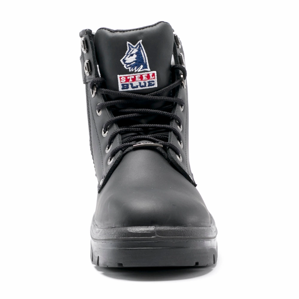 Cowboy Work Boots Cheap Argyle 6 Inch Zippered Slip Resistant Steel Toe Work Boots