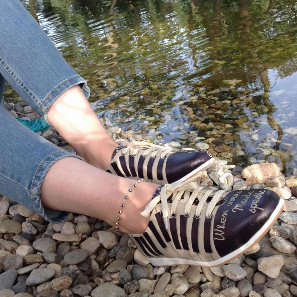 Arch support Work Base Piano Ballerinas Shoes SLV198