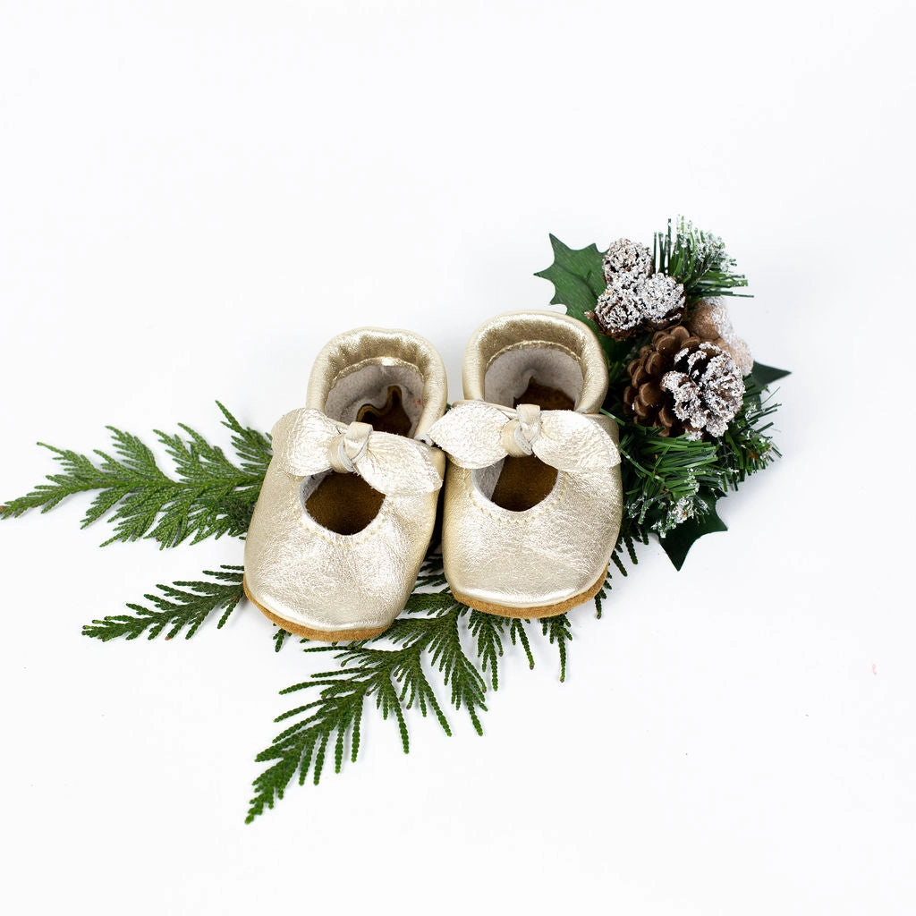 Platinum BELLA JANES Shoes Baby and Toddler High Heel Toe Cushion