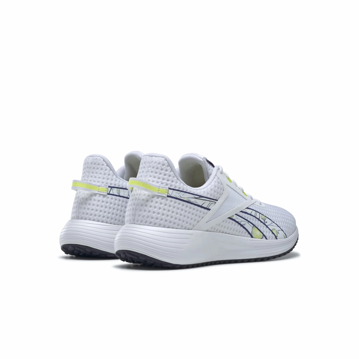 tapered running shoes REEBOK GY3978 LITE PLUS 3 WMN'S (Medium) White/Purple/Yellow Mesh Running Shoes