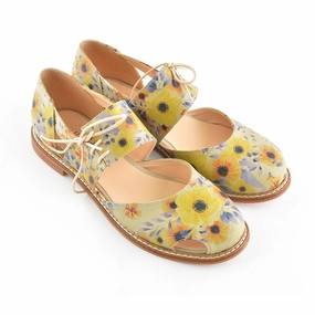 Ballerinas Shoes YAG103 Shine Silver