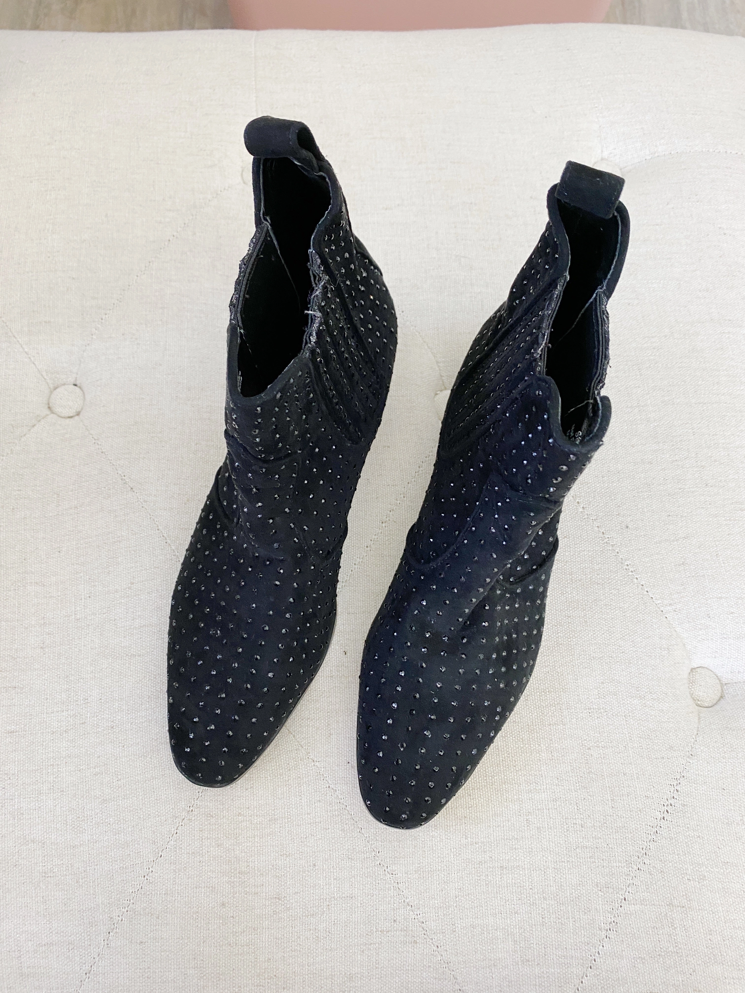 Adidas 501 Shoes BCBGeneration Leather Stud Booties 7