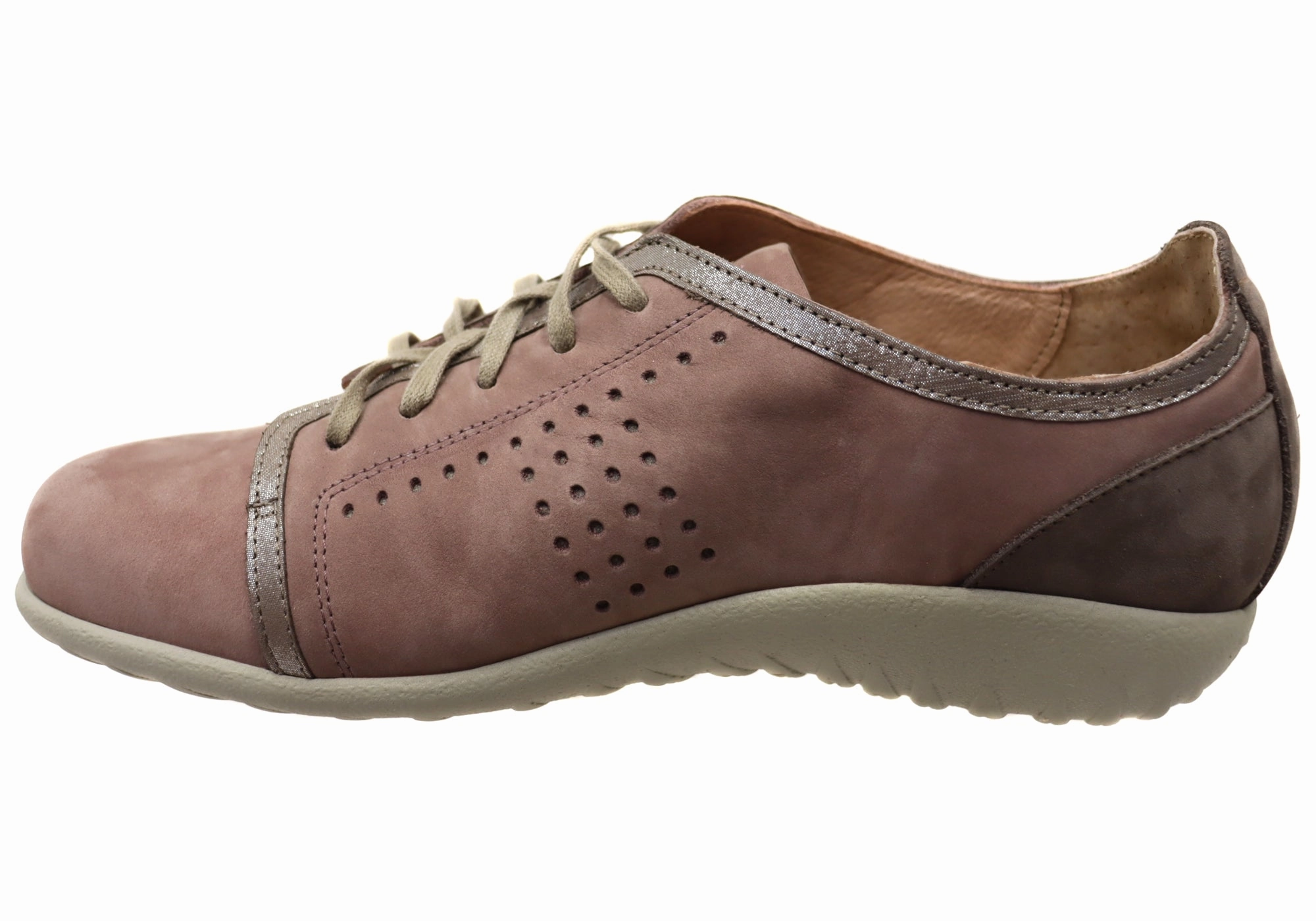 Asics Blast Ff Badminton Shoes Naot Avena Womens Leather Comfortable Lace Up Shoes