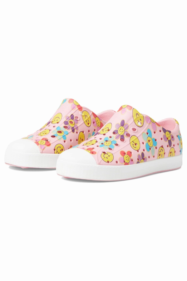 Pictures Of Tennis Shoes Native Sugarlite Print Child - Princess Pink/Shell White/Haze Sunpetal