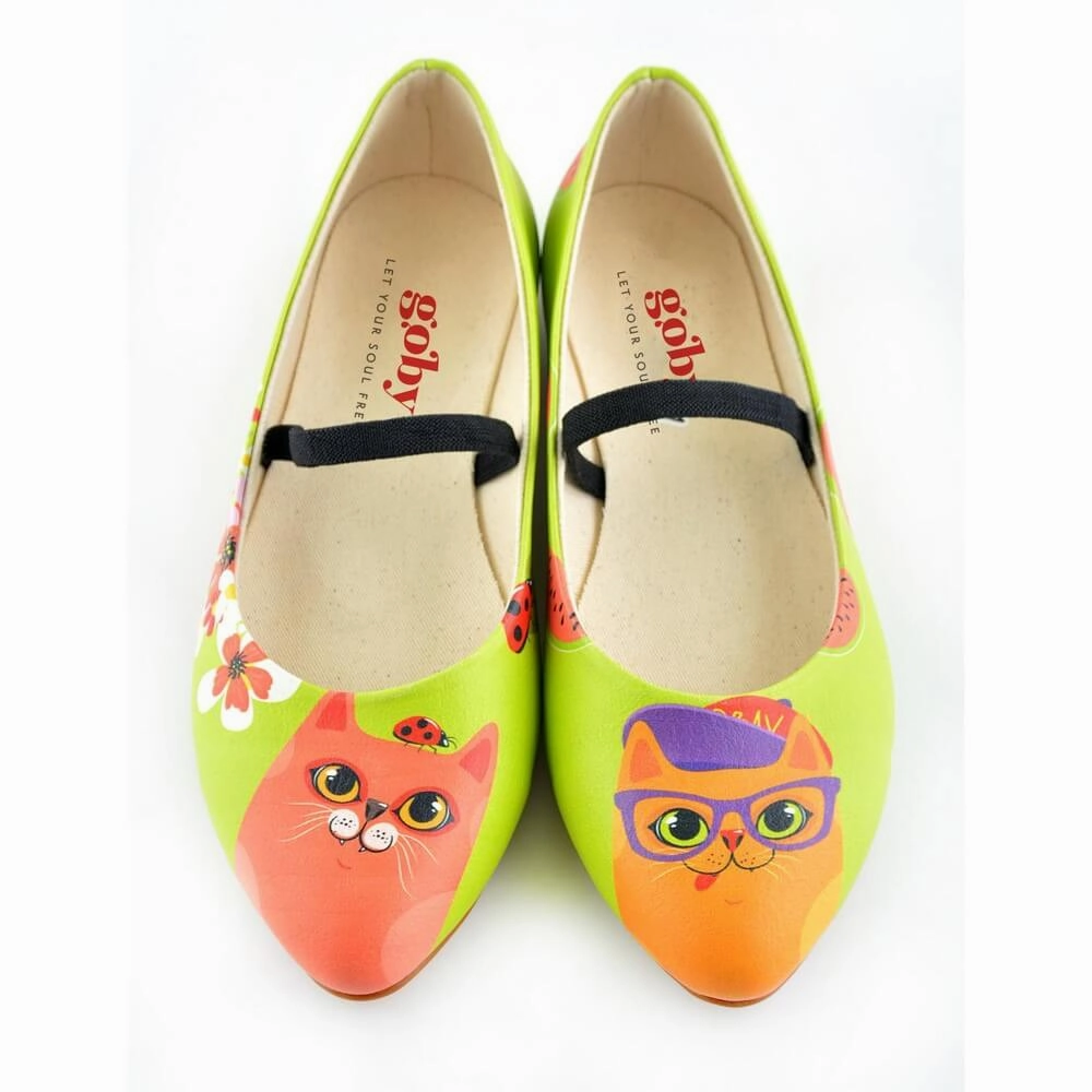 Toe Protection Sea Breeze Ballerinas Shoes GRLB106