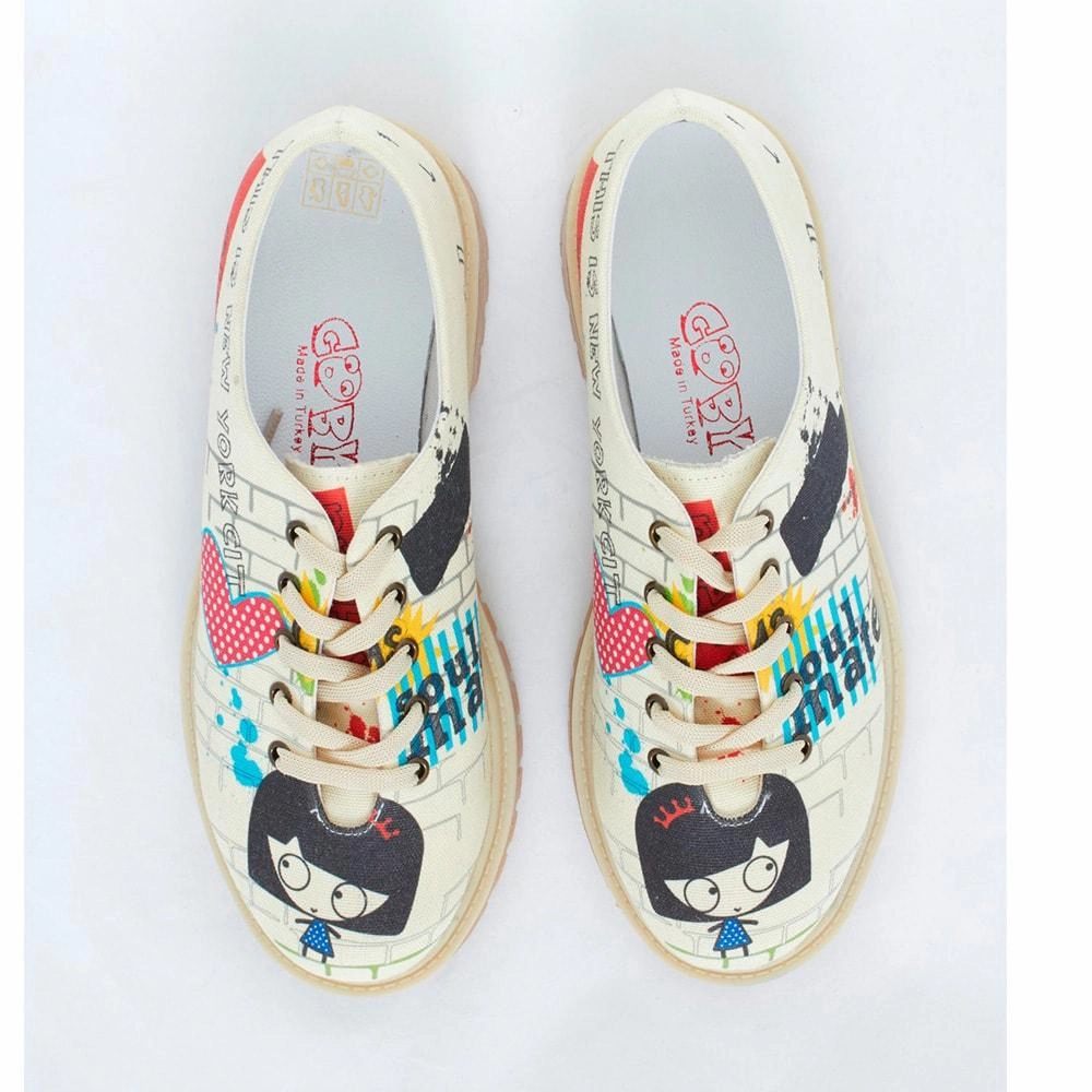 School Day Pretty Blossom Oxford Shoes TMK5502