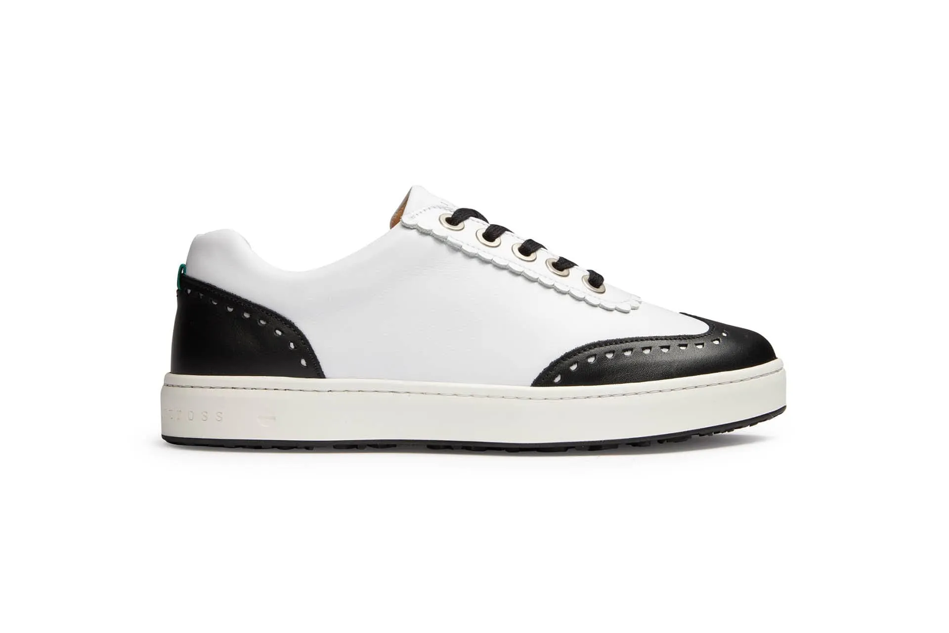 Primrose | White/Black modern and eco - friendly comfort - fit shoes