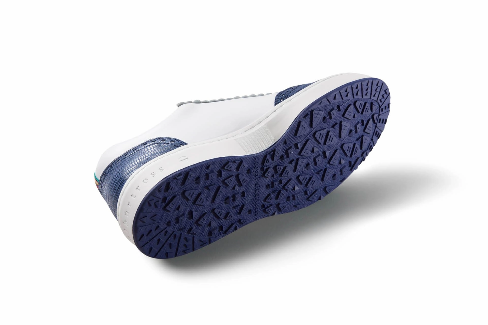 Primrose | White/Navy Reinforced heel