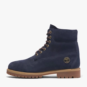 Adidas Infinity Shoes Timberland Heritage 6 Inch Lac Dark Blue Suede