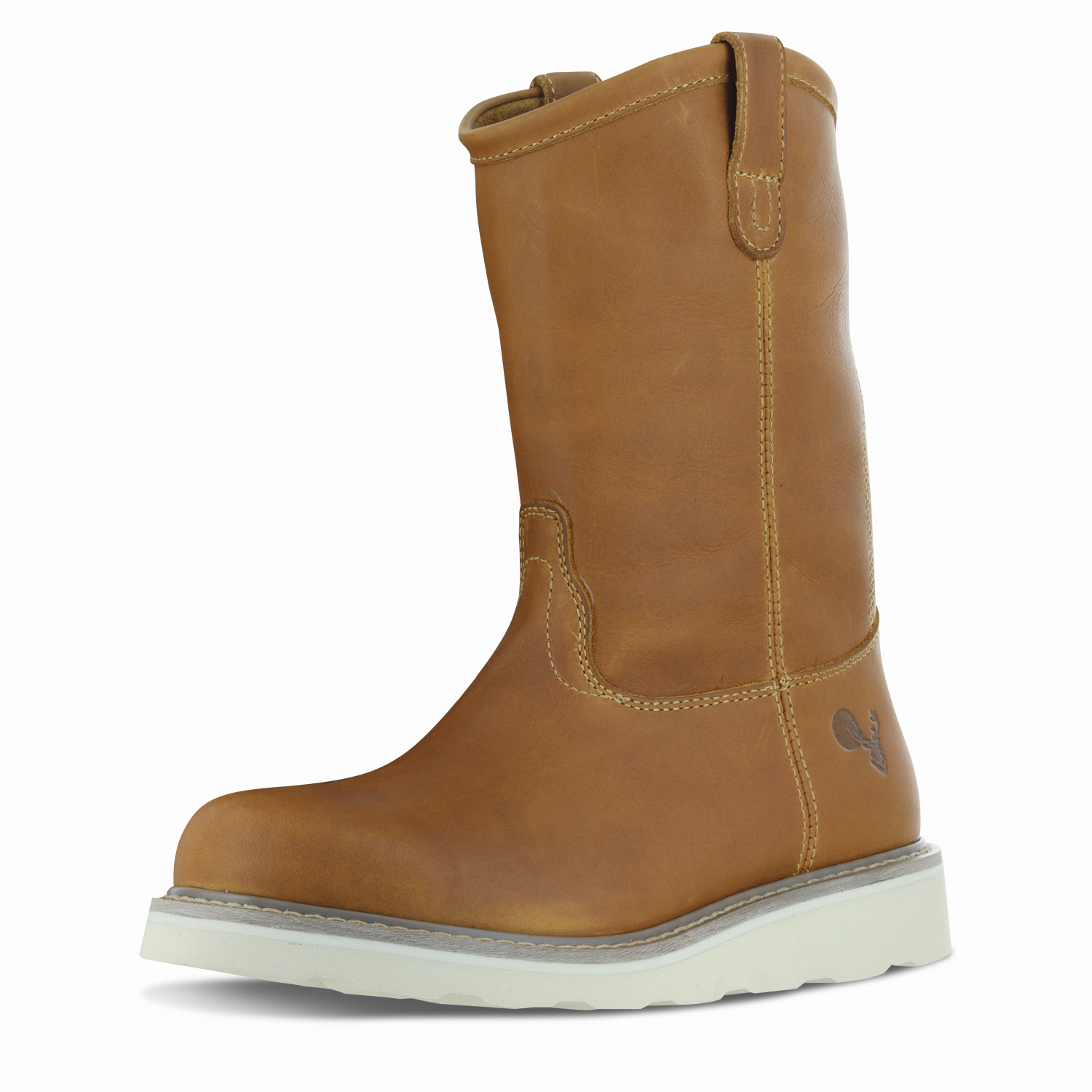 Foam Sole Work Boots 10" Wellington Soft Toe Work Boots for Men and Safety Footwear and Electrical Hazard Rated