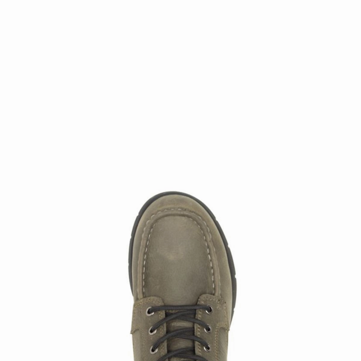 WOLVERINE W880263-EW KARLIN MOC TOE 6" MN'S (Extra Wide) Charcoal Grey Leather Work Boots Waterproof Grip Outdoor Ready Shoes