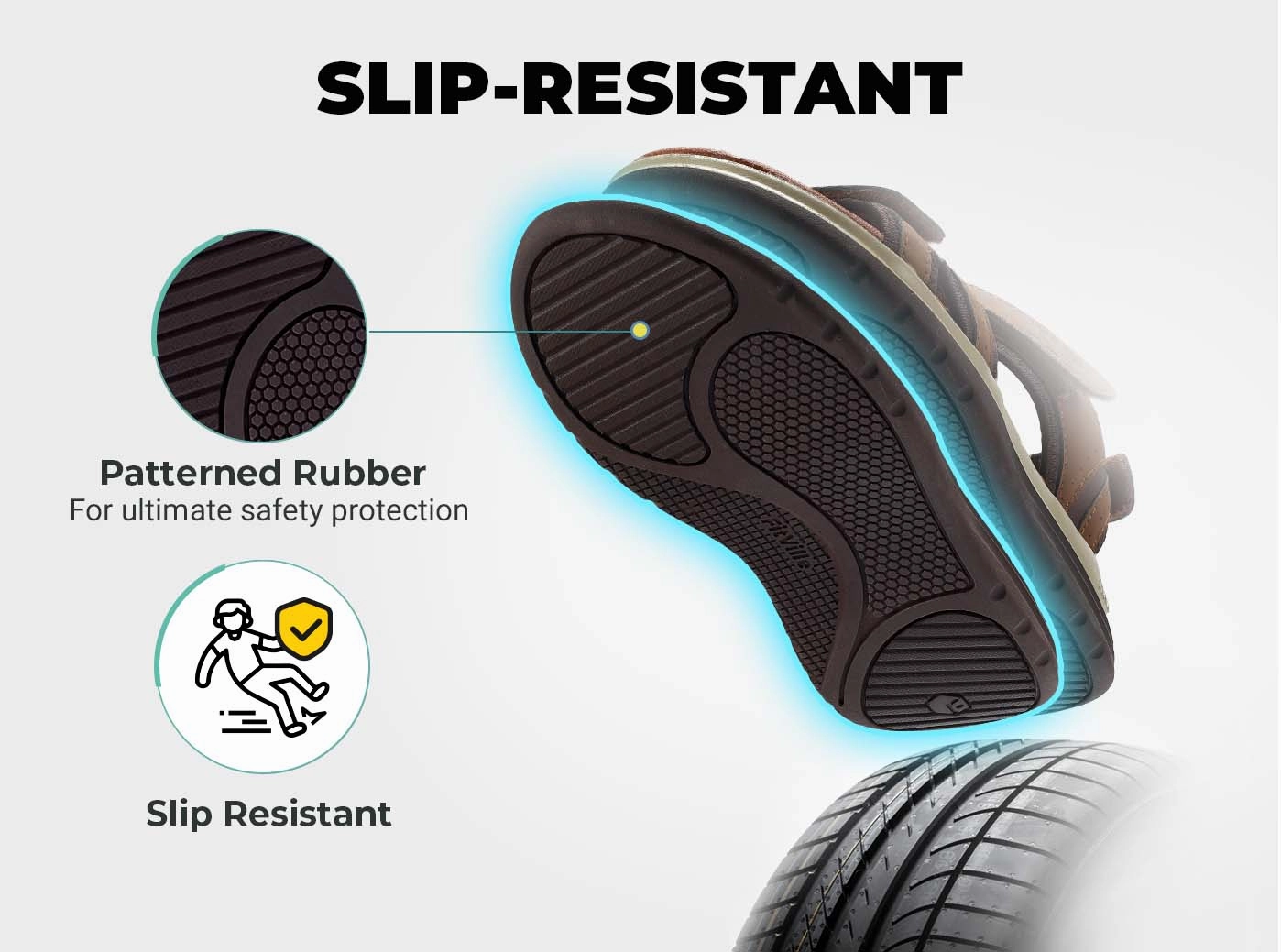 Flat Shoes For Wedding FitVille Women's FlexiWalk Sandal V1