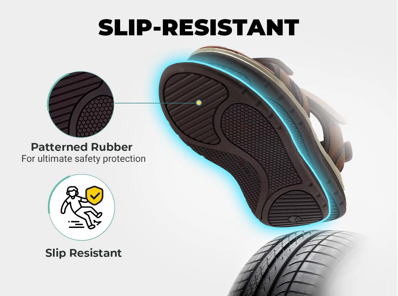 Flat Boho Wedding Shoes FitVille Women's FlexiWalk Sandal V1