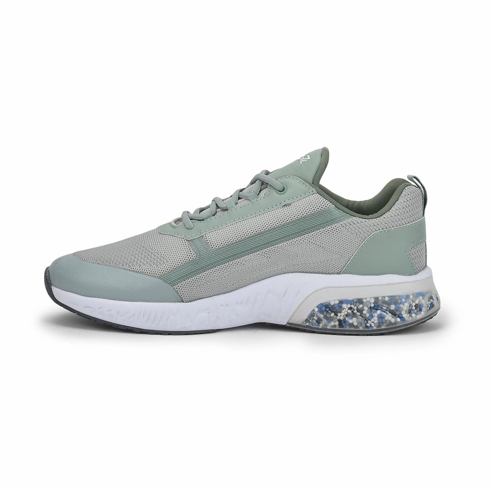 Boombah Training Shoes Leap7x Sports Lacing Shoe For Men (L.Grey) STRIKE By Liberty