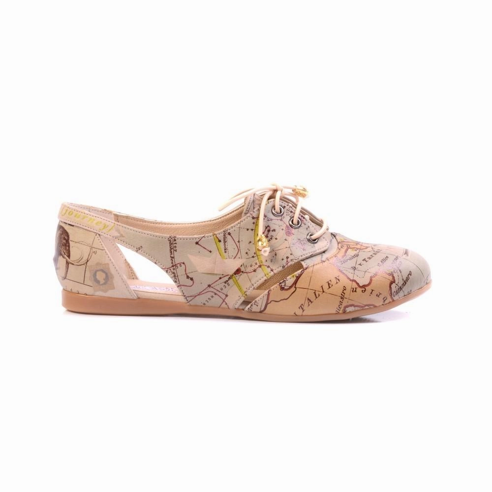 Kind Glow Map Ballerinas Shoes YAB108