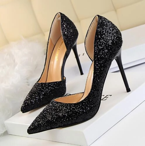 Shoe For Dress Womens Glisten Pumps Part & Wedding Shoes