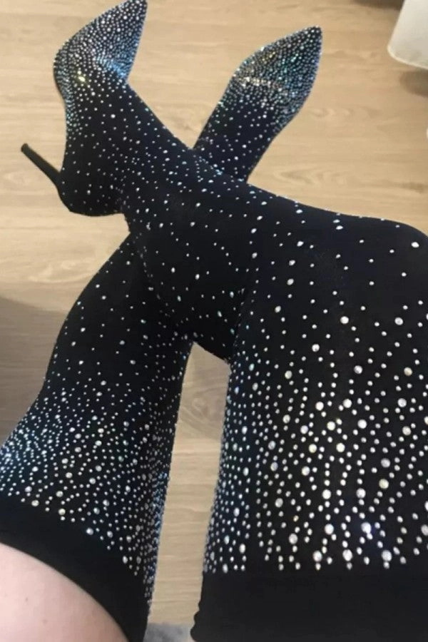 Youth Adidas Shoes Purpdrank - Black Casual Pointed Keep Warm Shoes