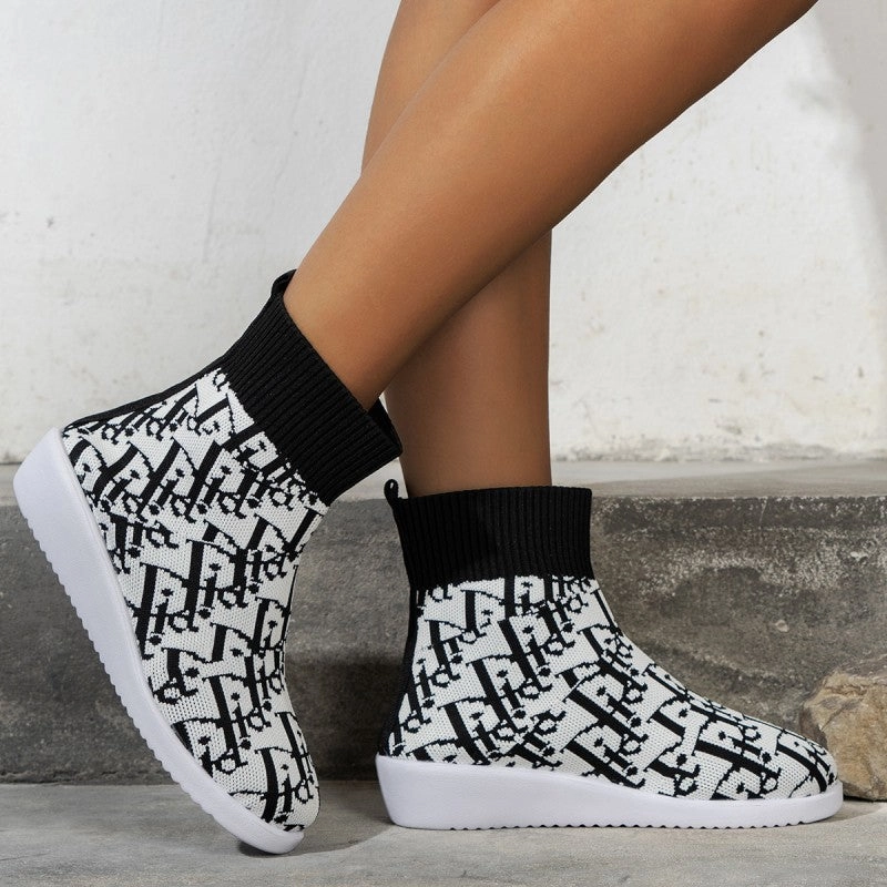 Purpdrank - Tangerine Red Casual Patchwork Round Comfortable Out Door Shoes Adidas Running Shoes Ultra Boost