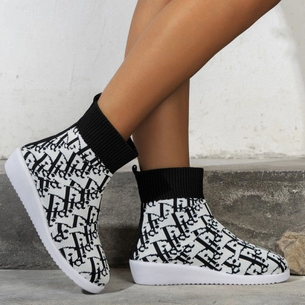 Purpdrank - Tangerine Red Casual Patchwork Round Comfortable Out Door Shoes Adidas Ultrabounce Running Shoes