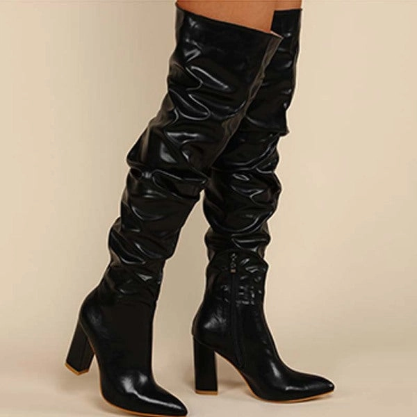 Adidas Ultra Boost 20 Running Shoes Purpdrank - White Casual Patchwork Solid Color Pointed Out Door Shoes (Heel Height 3.94in)