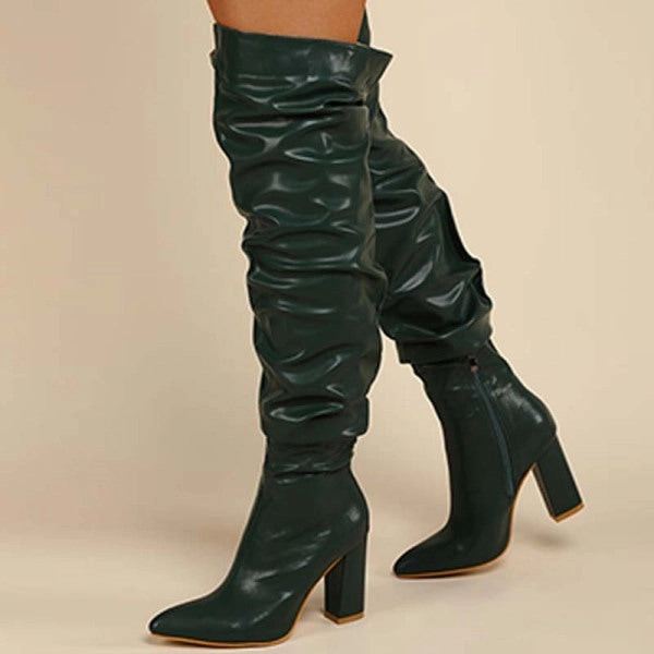 Purpdrank - White Casual Patchwork Solid Color Pointed Out Door Shoes (Heel Height 3.94in) Adidas New Shoes Basketball