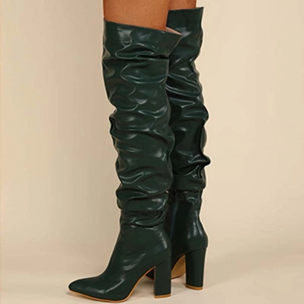 Adidas Aztec Shoes Purpdrank - White Casual Patchwork Solid Color Pointed Out Door Shoes (Heel Height 3.94in)