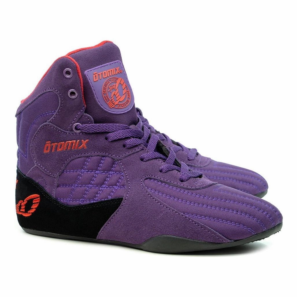 Purple Boxing Bodybuilding Weightlifting Gym Shoe Female Shoes With Arch Support