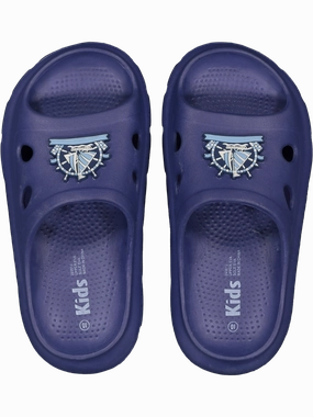Sunsan Sandals Purple Moulded Slider Sandals