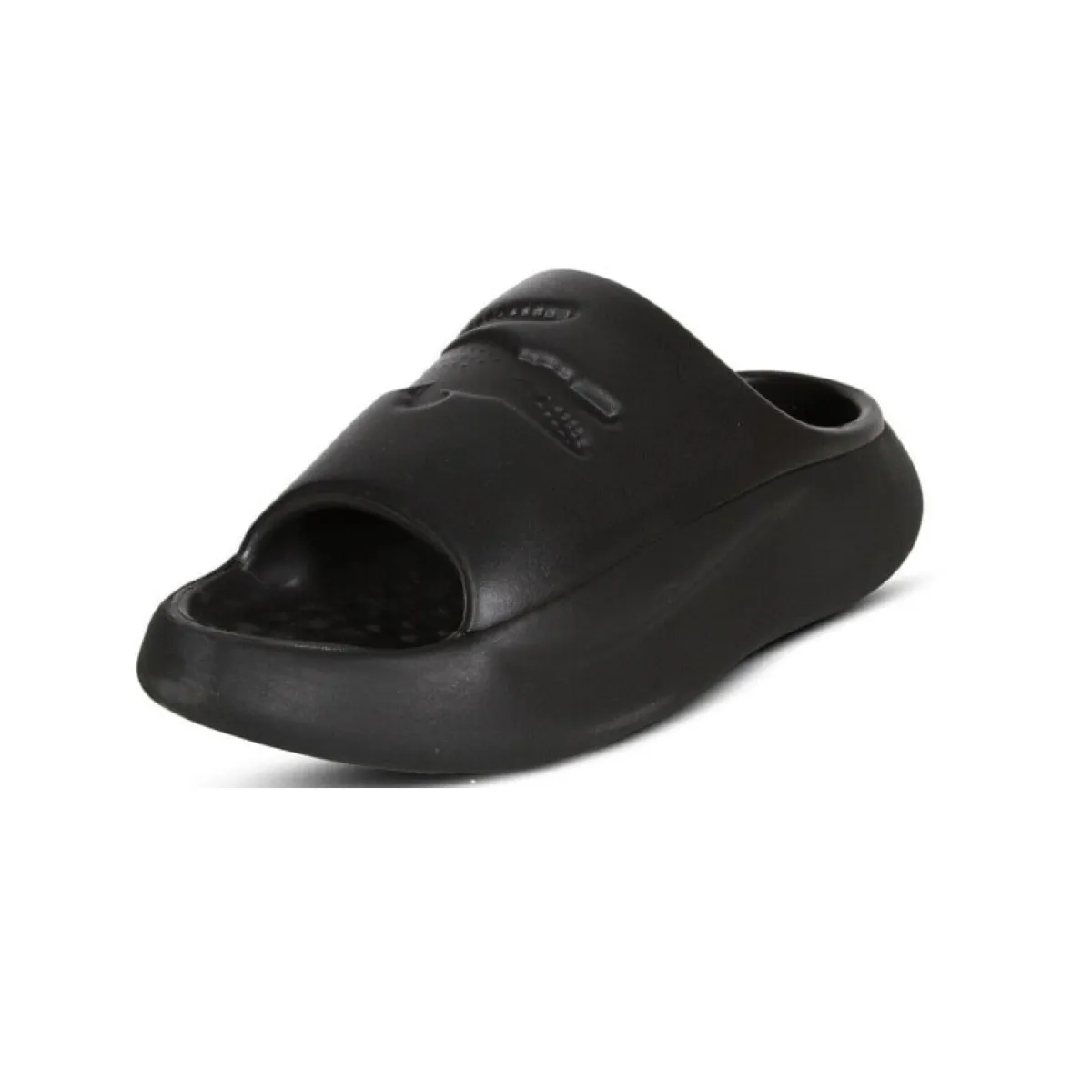 Anti Odor LACOSTE 7-45CMA000402H CROCO 3.0 MN'S (Medium) Black/Black Synthetic Sandals