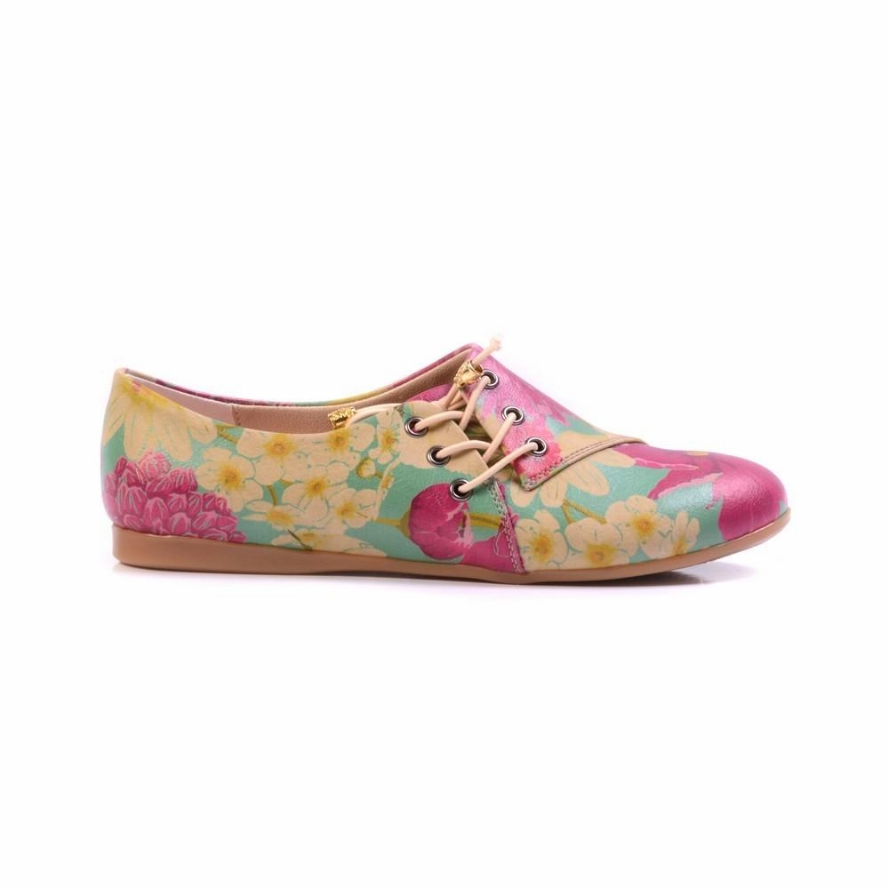 Snow Ride Flowers Ballerinas Shoes YAB203