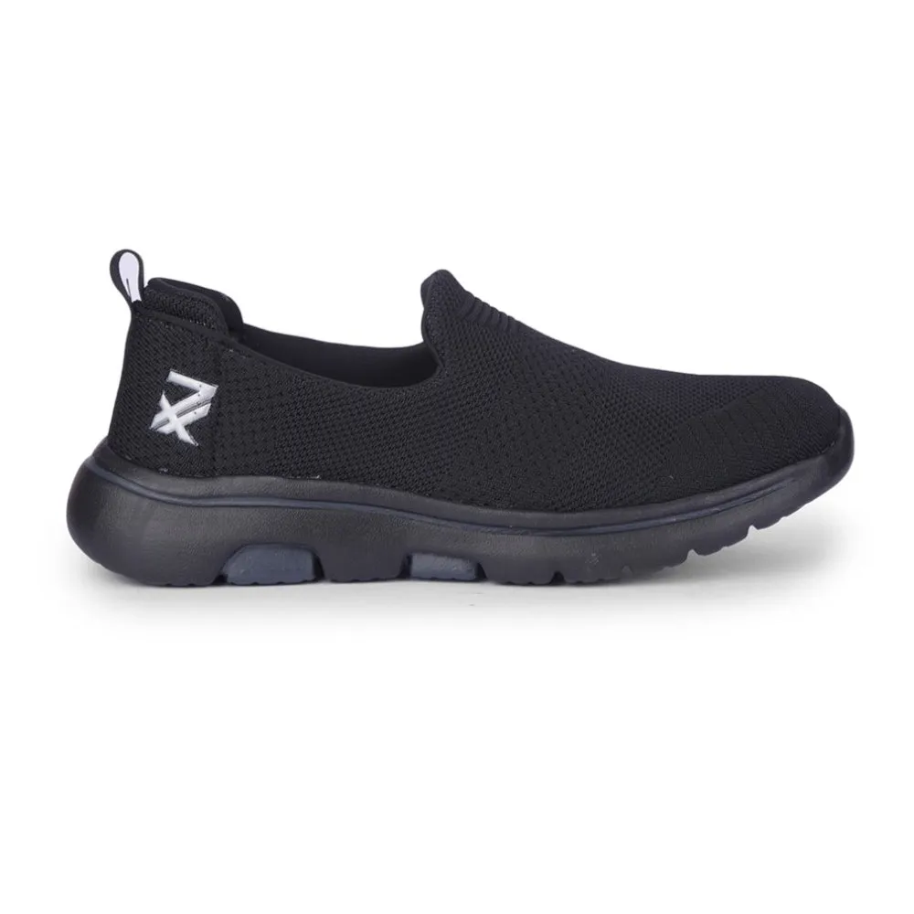 Reebok Hayasu Training Shoe Leap7x Black Sports Non Lacing Walking Shoes For Men RW-08 By Liberty