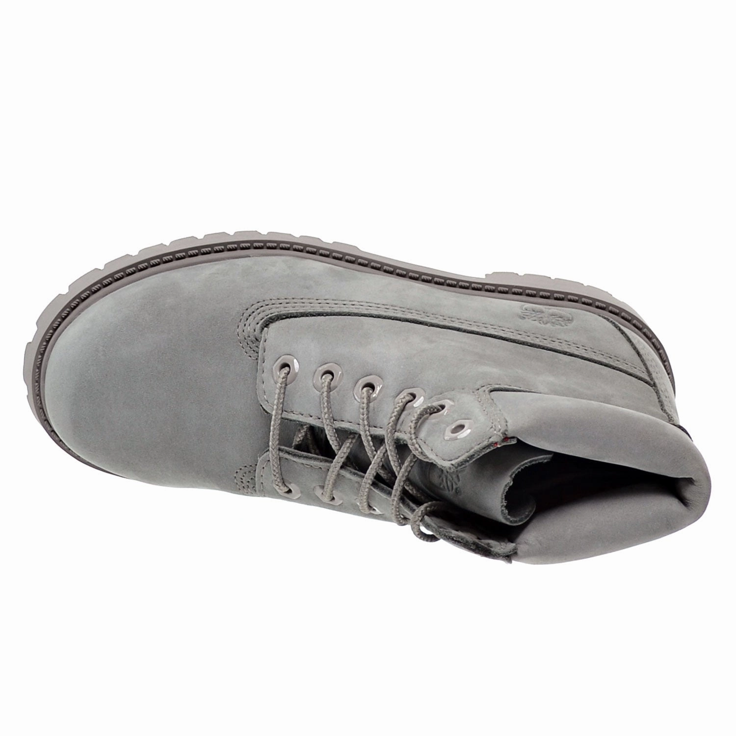 Timberland  6 Inch Premium Little Kids Boots Grey Nubuck Chloe Betty Boots