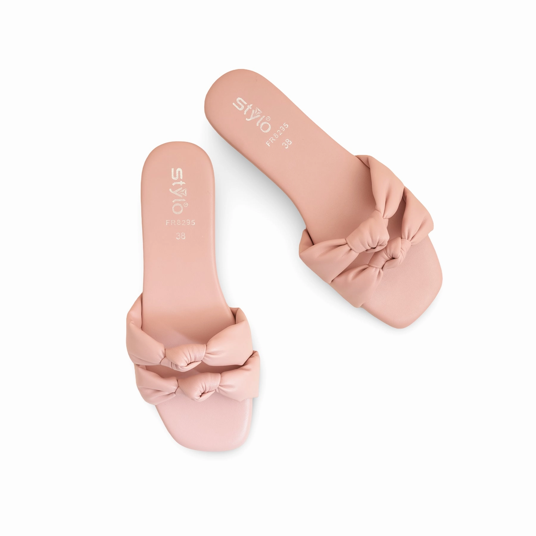 Classic Doodle Fur Slide Pink Formal Slipper FR8295