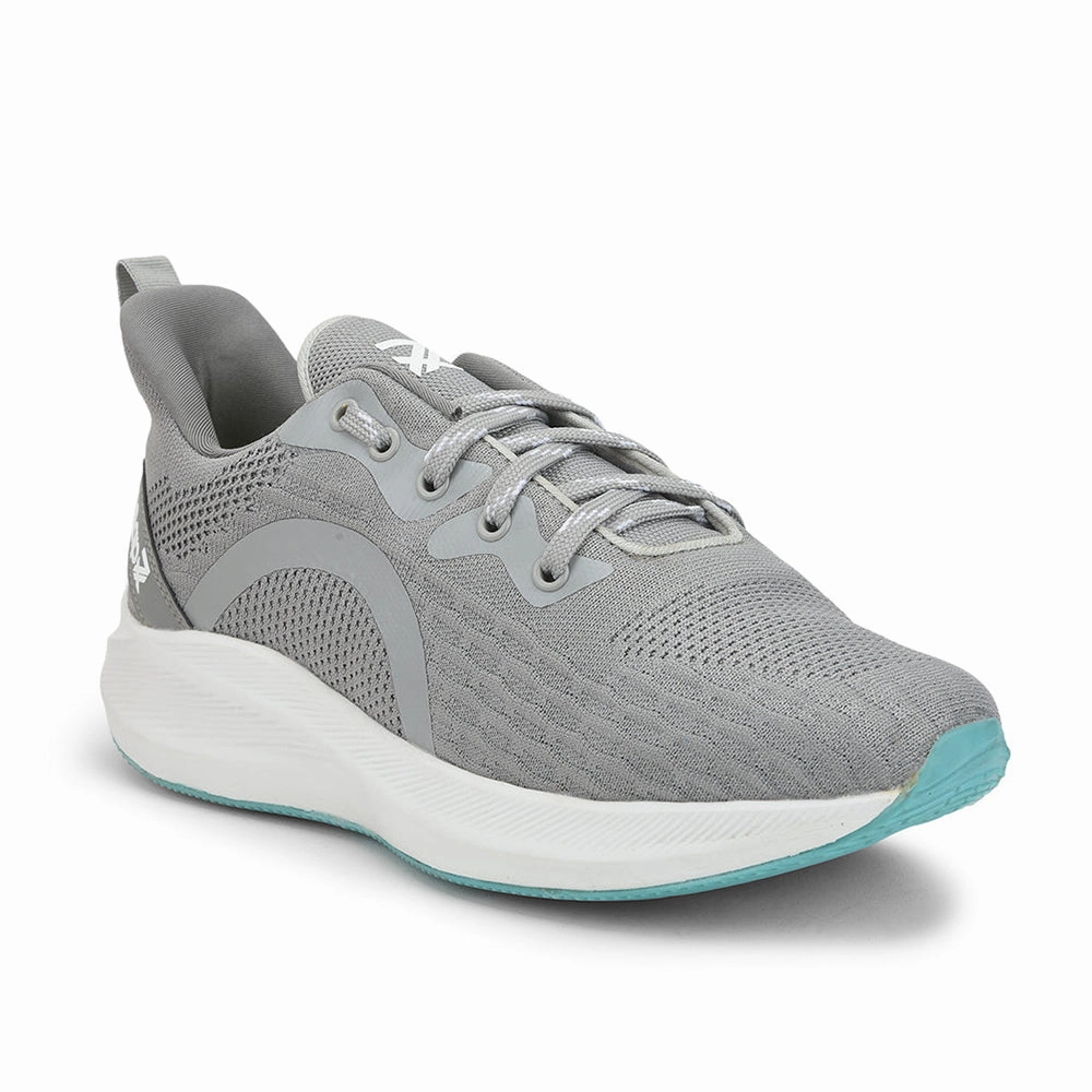Leap7x Lacing Sports Shoes For Men (Grey) CHALANGE-2 By Liberty Training Fitness Shoes