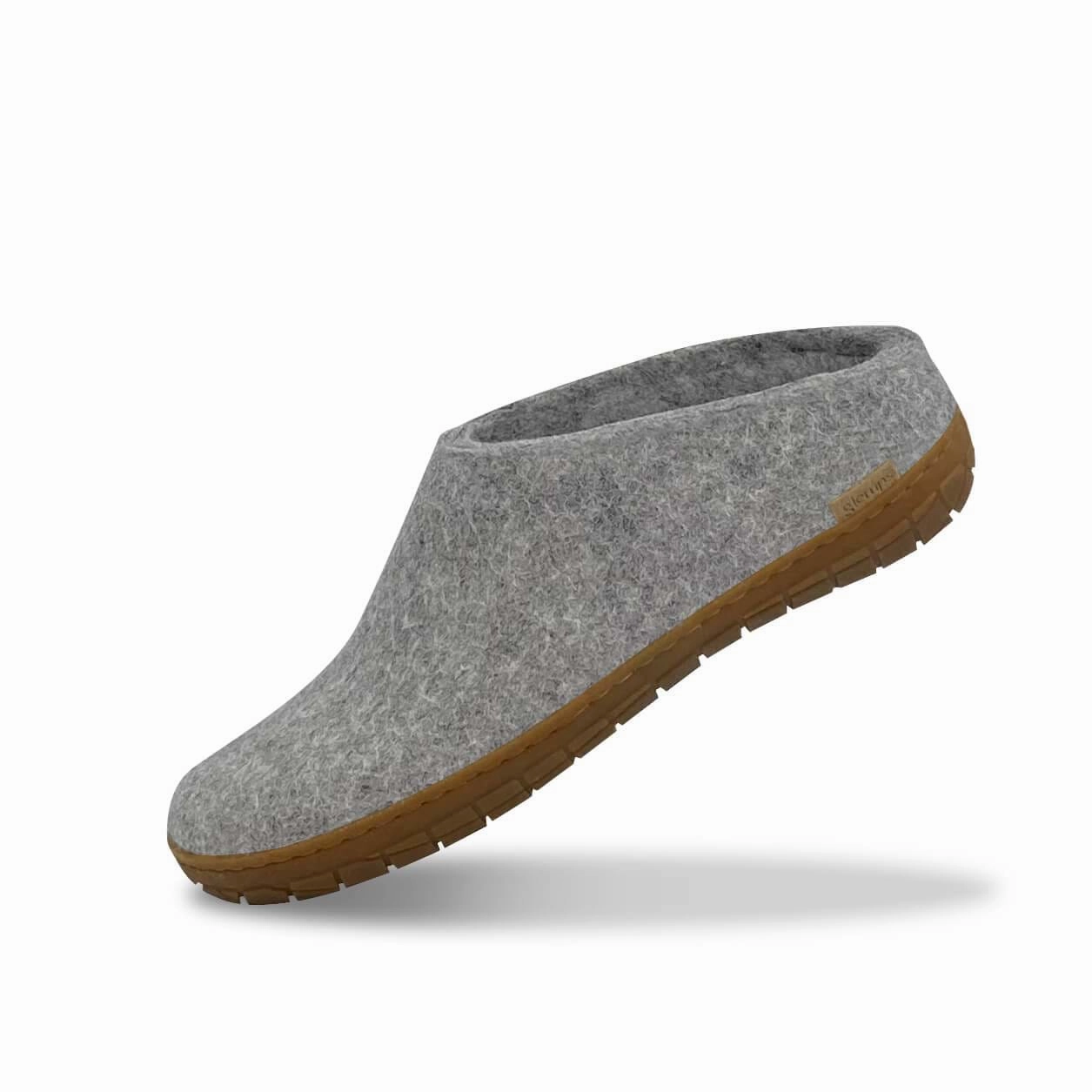 glerups Slip-on with natural rubber sole - honey Slip-on with rubber sole Grey