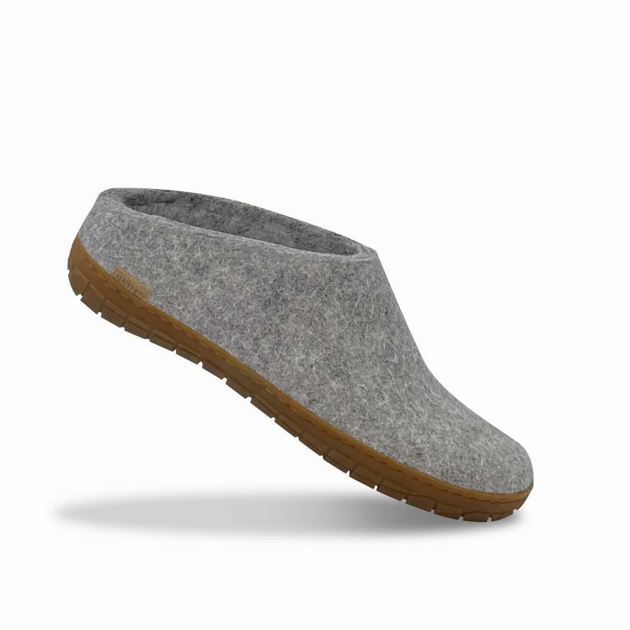 glerups Slip-on with natural rubber sole - honey Slip-on with rubber sole Grey