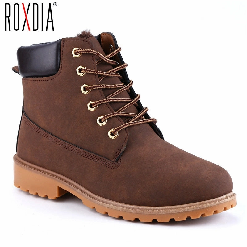 Snow Boots Arctic ROXDIA autumn winter women ankle boots new fashion woman snow boots for girls ladies work shoes plus size 36-41 RXW762