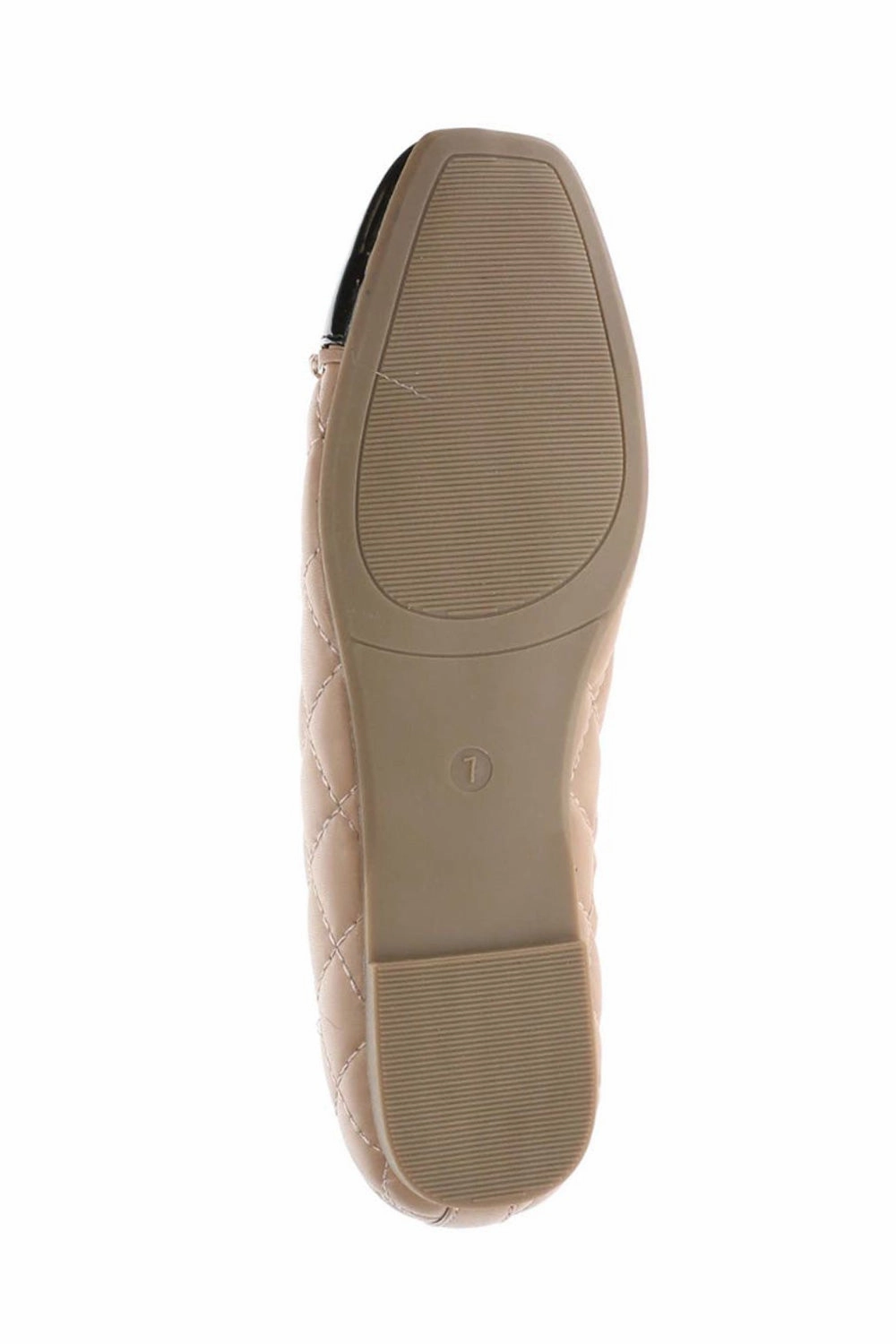 Shoes Glitter Flats Rachel Roy Queen Quilted Flats for Women in Tan | QUEEN-TAN