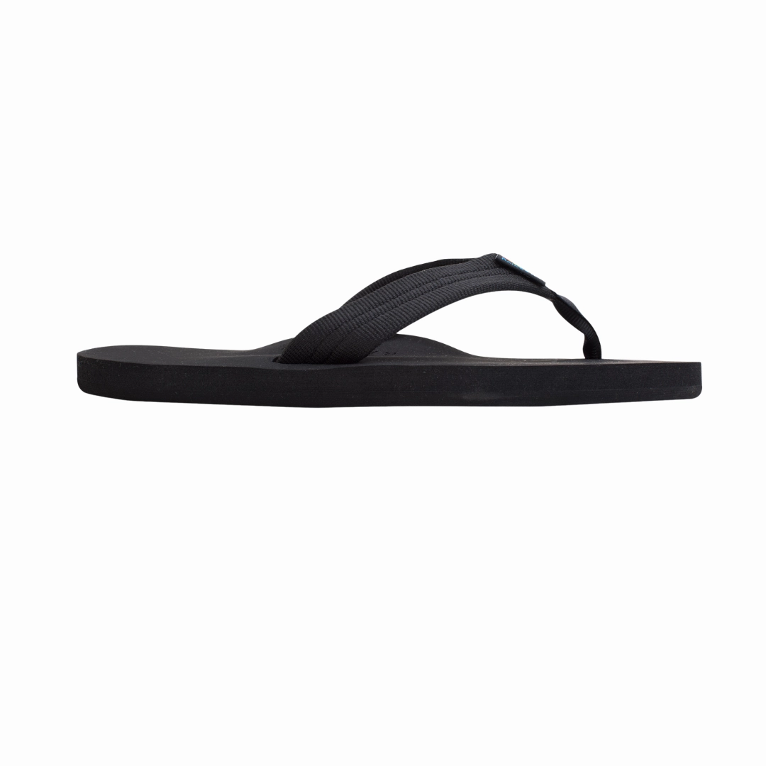 Canvas RAINBOW 301ASTSPSM/BKBK THE CLOUD MN'S (Medium) Black/Black Leather Strap Sandals