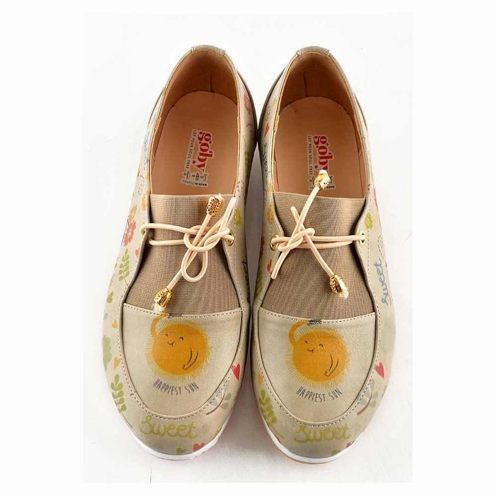Happiest Sun Ballerinas Shoes OMR7308 Daily Essential Elastic